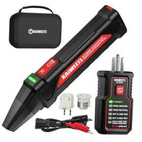 KT302P KAWIEETS Circuit Breaker Finder Tool Gfci Outlet Dual