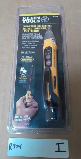 1330749 KLEIN Tools Dual Contact Voltage Tester Laser Pointer
