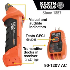 M2O41637KIT KLEIN TOOLS Digital Circuit Breaker Finder Ac Set #2