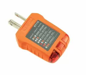 RT110 KLEIN TOOLS Outlet Circuit Safety Receptacle Tester #2