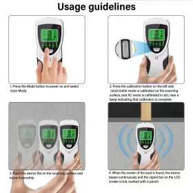 739437497076 LAEFLAEK Stud Finder Wall Scanner Tool Smart #3