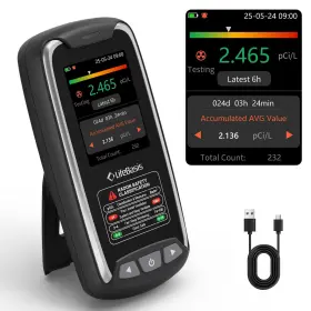 LAM-101 LIFEBASIS Radon Detector Tft Display First Data