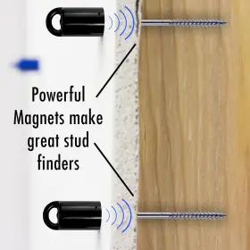 701931002933 MAGNETPAL Magnetic Wall Stud Finder Wood #3