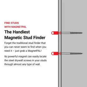 701931002957 MAGNETPAL Magnetic Wall Stud Finder Wood #3