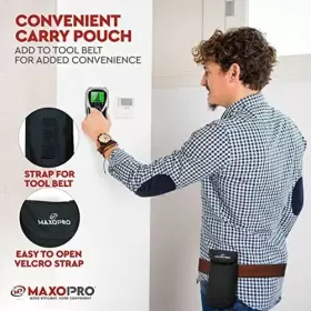 850037783441 MAXOPRO Accurate Stud Finder Wall Scanner Pouch #2