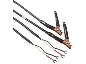 242006-18 MEGGER Duplex Lead Kelvin Clips