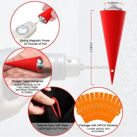 ST002 MELLTORP Magnetic Stud Studball Locate Stick Paper Wit #3