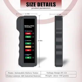 NTRF10X NTNEV Car Battery Tester Alternator Check #2