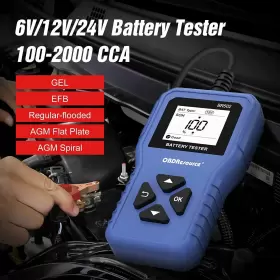 BR502 OBDRESOURCE Car Battery Tester Voltage #2