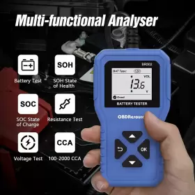 BR502 OBDRESOURCE Car Battery Tester Voltage #3