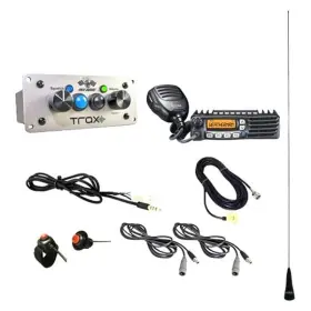 2575 PCI RACE RADIOS Trax Builder Radio Headset Helmet Cables