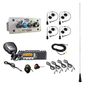 2592 PCI RACE RADIOS Dsp Trax Supreme Radio Headset Helmet