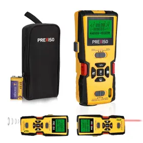 840128502365 PREXISO Stud Finder Laser Level Marking Distance