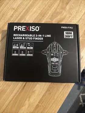 PWDX-F19LI PREXISO Rechargeable Stud Cross Line Laser