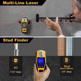 WDX-F19LI PREXISO Rechargeable Stud Cross Line Laser Scanners #2