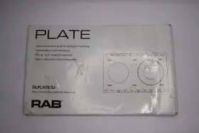 Dlplate-sj RAB Downlight Plate #3
