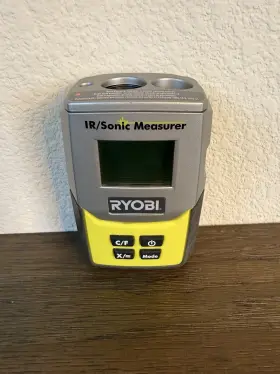E491R01 RYOBI Tool Infrared Thermometer Sonic Distance Lazer