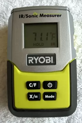 E49IR01 RYOBI Ir Sonic Measurer Laser Pointer Infrared