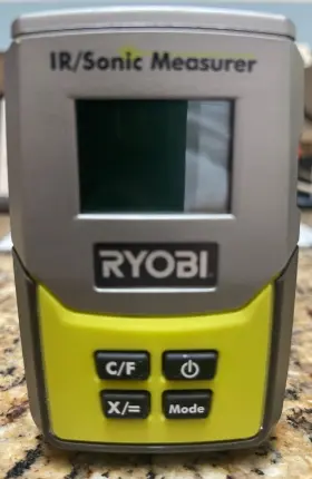 E49IT01 RYOBI Infrared Thermometer Sonic Distance Measurer