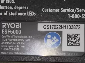 ESF5001 RYOBI Stud Detector Led Indicator #3