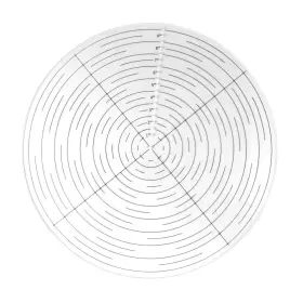 CEF1 TAYTOOLS Round Center Finder Compass Wood Turners Lathe