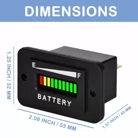 788643926207 TEKLECTRIC Led Battery Power Indicator Charge #2