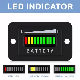 788643926207 TEKLECTRIC Led Battery Power Indicator Charge #3