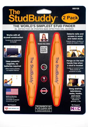 313108377302 THE STUDBUDDY Magnetic Stud Finder Pack #3