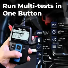 BT100 TOPDON Car Battery Tester #2