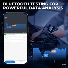 BT100W TOPDON Car Battery Tester Bluetooth #3