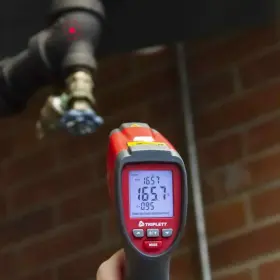 IRT500 TRIPLETT Ir Thermometer Igh Laser Alarm #3
