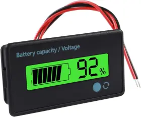 701715447844 UMLIFE Battery Meter Voltage Monitor Gauge