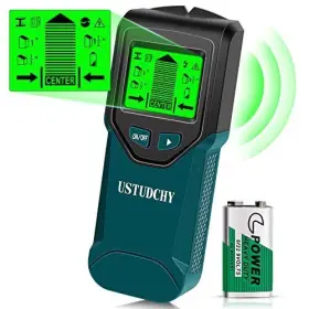 410-B1 USTUDCHY Stud Finder Wall Scanner Sensor Cyan