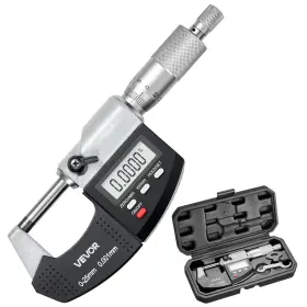 197988362081 VEVOR Micrometer Set Digital Outside Measuring