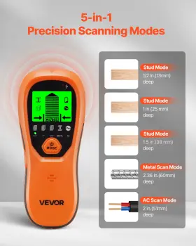 197988890683 VEVOR Stud Finder Wall Scanner Detector Lcd