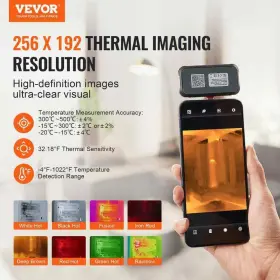 KDSRCXY25619HODHKV0-0730 VEVOR Thermal Imaging Camera Android #2