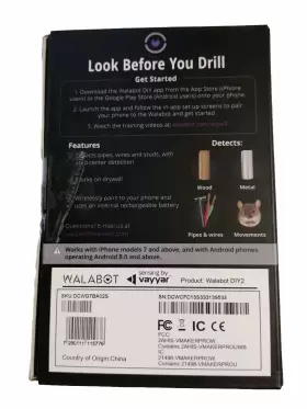DCWG7BA02 WALABOT Advanced Stud Finder Wall Scanner #3