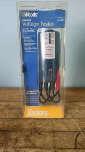 078693013072 WOODS Voltage Tester Vac Vdc Nos