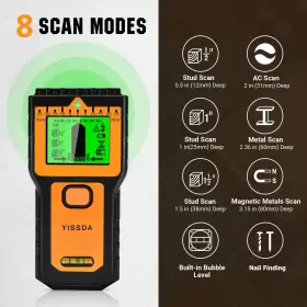 702722783833 YISSDA Stud Finder Wall Scanner Magnetic Sensor #2
