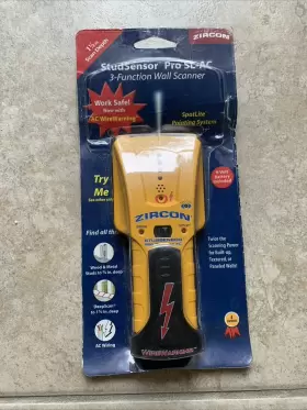 61903 ZIRCON Studsensor Pro Ac Wall Stud Finder Nos Sl