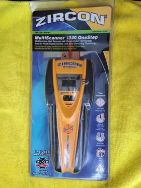 63415 ZIRCON INTERNATIONAL Wood Stud Sensor Finder Tool Dvd
