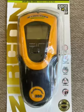 L350 ZIRCON Stud Finder Multiscanner Center Finding #2