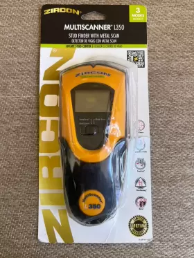 L350 ZIRCON Stud Finder Multiscanner Center Finding