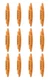 The Original StudBuddy&reg; Magnetic Stud Finder Tool - Made in 12 pack, orange 