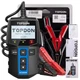 TOPDON BT100W Bluetooth 12V BatteryTester & System Cranking Charging Tests