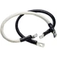 Hi-Performance 4 Gauge Battery Cables (Clear) For 2007 Harley FLHTP Police Model
