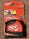 Milwaukee 48-22-6625 25' Compact Tape Measure