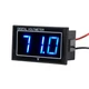 Waterproof LED Digital Battery Voltmeter Tester DC5130V Fits 12V/24V/36V