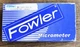 Fowler 0 - 1" Micrometer .0001" 52-229-201-0 (LOC2931A)