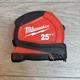 Milwaukee 25 ft Compact Measuring Tape - Red (48-22-6625)